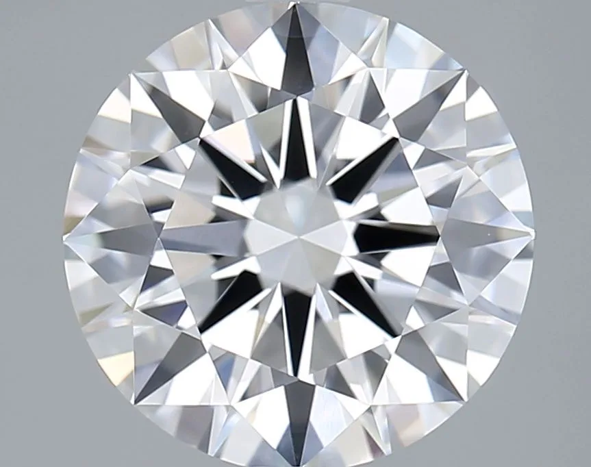 3.04 Carat Round E VVS2 Lab Diamond 1 3.04 Carat Round E VVS2 Lab Diamond