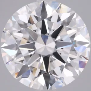 3.04 Carat Round E VVS2 Lab Diamond