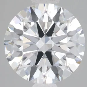 3.04 Carat Round E VVS2 Lab Diamond