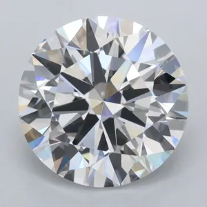 3.04 Carat Round E VVS2 Lab Diamond