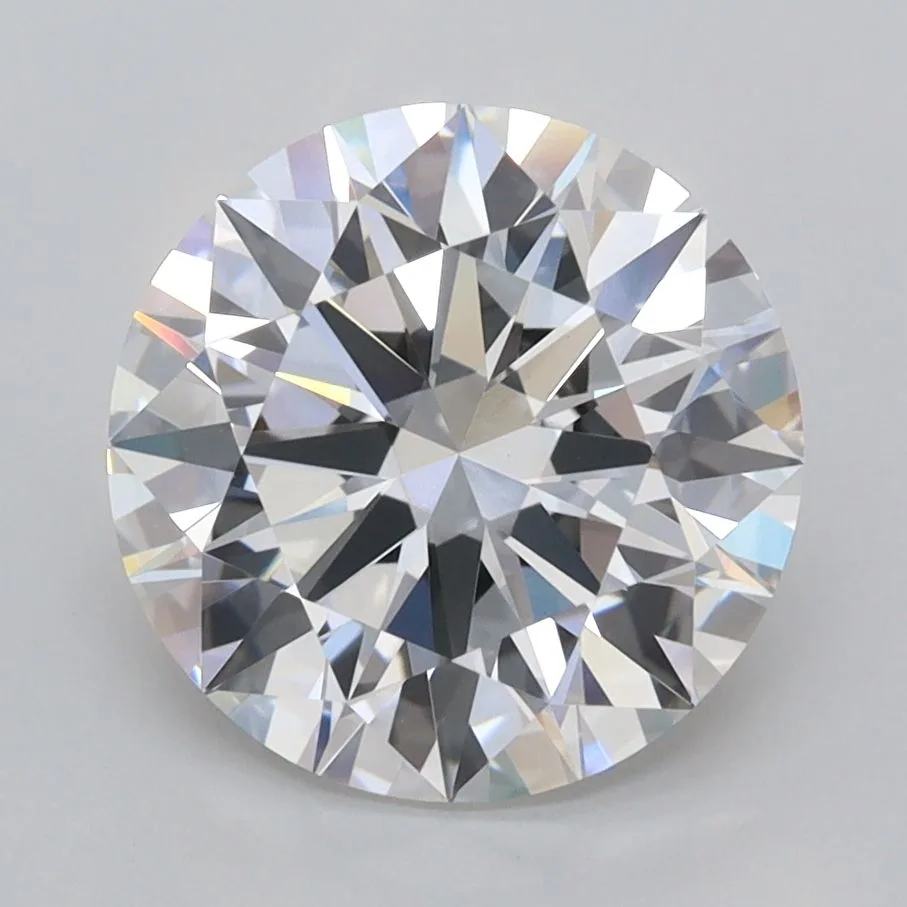 3.04 Carat Round E VVS2 Lab Diamond 1 3.04 Carat Round E VVS2 Lab Diamond