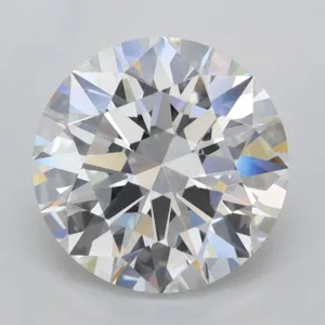 3.04 Carat Round E VVS2 Lab Diamond