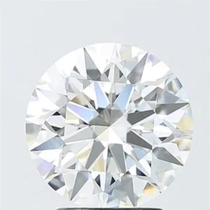 3.04 Carat Round F VVS2 Lab Diamond