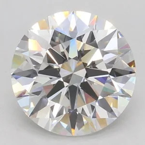 3.04 Carat Round F VVS2 Lab Diamond