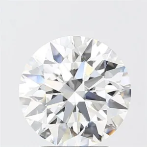 3.04 Carat Round F VVS2 Lab Diamond