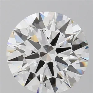 3.04 Carat Round F VVS2 Lab Diamond