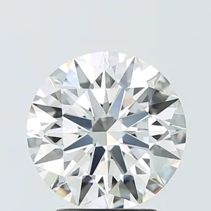 3.04 Carat Round F VVS2 Lab Diamond