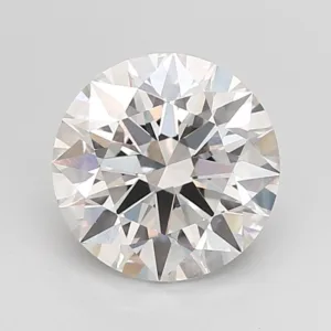 3.04 Carat Round F VVS2 Lab Diamond