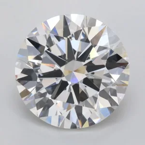 3.04 Carat Round F VVS2 Lab Diamond