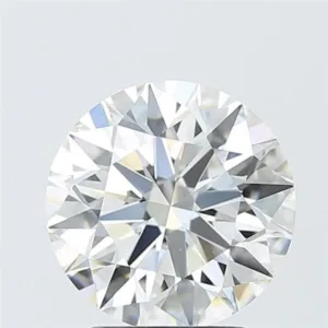 3.04 Carat Round F VVS2 Lab Diamond