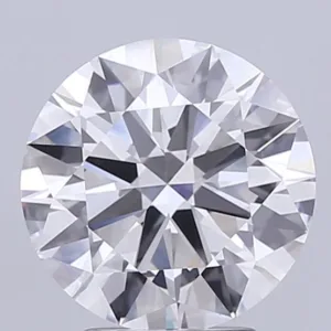 3.04 Carat Round F VVS2 Lab Diamond
