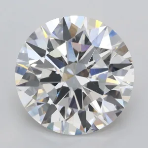3.04 Carat Round G VVS2 Lab Diamond