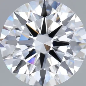 3.05 Carat Round D VVS2 Lab Diamond