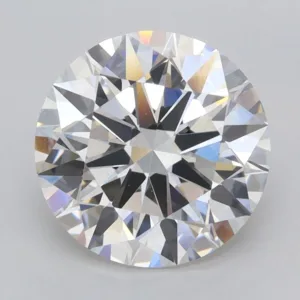 3.05 Carat Round E VVS2 Lab Diamond