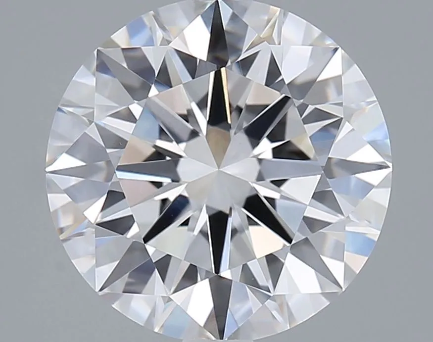 3.05 Carat Round E VVS2 Lab Diamond 1 3.05 Carat Round E VVS2 Lab Diamond