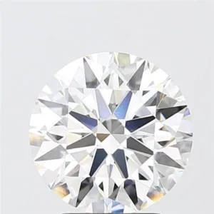 3.05 Carat Round F VVS2 Lab Diamond