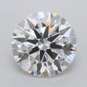 3.05 Carat Round F VVS2 Lab Diamond