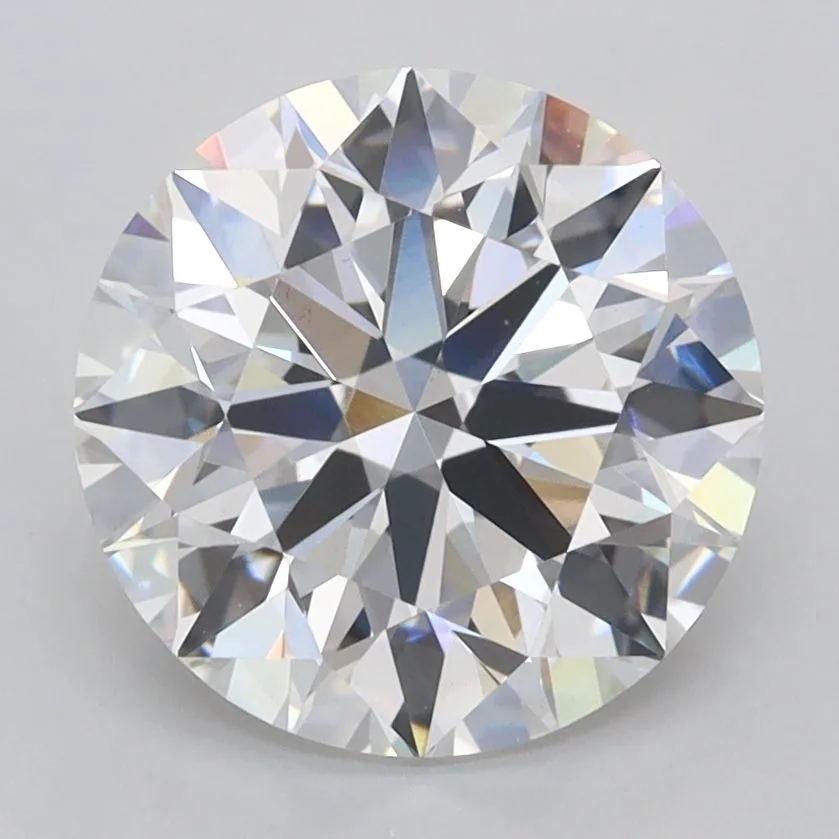 3.05 Carat Round F VVS2 Lab Diamond 1 3.05 Carat Round F VVS2 Lab Diamond