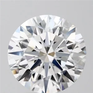 3.06 Carat Round D VVS2 Lab Diamond