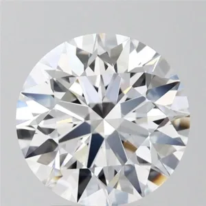 3.06 Carat Round D VVS2 Lab Diamond