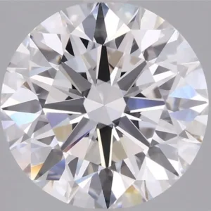 3.06 Carat Round E VVS2 Lab Diamond