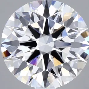3.06 Carat Round E VVS2 Lab Diamond