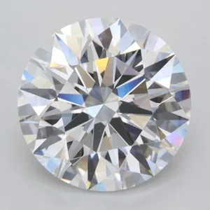 3.06 Carat Round E VVS2 Lab Diamond