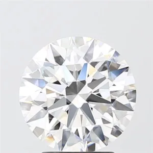 3.06 Carat Round E VVS2 Lab Diamond