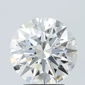 3.06 Carat Round F VVS2 Lab Diamond