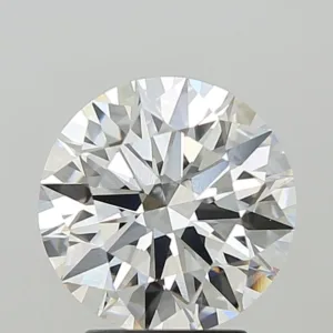 3.06 Carat Round F VVS2 Lab Diamond