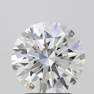 3.06 Carat Round F VVS2 Lab Diamond