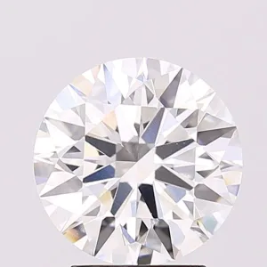 3.06 Carat Round F VVS2 Lab Diamond