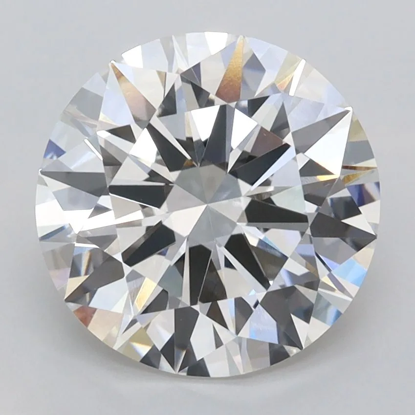 3.06 Carat Round F VVS2 Lab Diamond 1 3.06 Carat Round F VVS2 Lab Diamond
