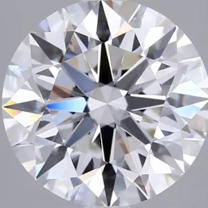 3.06 Carat Round F VVS2 Lab Diamond