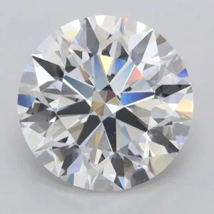 3.06 Carat Round F VVS2 Lab Diamond