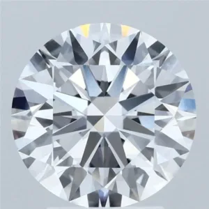 3.07 Carat Round D VVS2 Lab Diamond