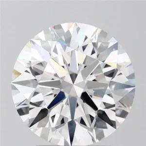 3.07 Carat Round D VVS2 Lab Diamond