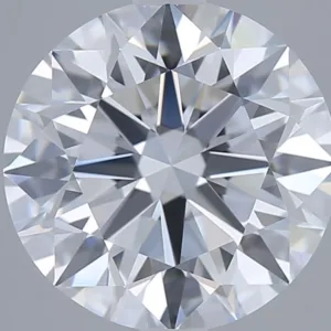 3.07 Carat Round D VVS2 Lab Diamond