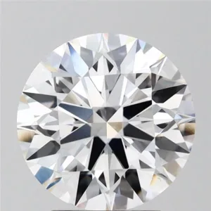 3.07 Carat Round D VVS2 Lab Diamond