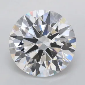 3.07 Carat Round E VVS2 Lab Diamond