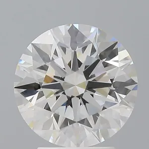 3.07 Carat Round F VVS2 Lab Diamond