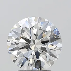 3.07 Carat Round F VVS2 Lab Diamond