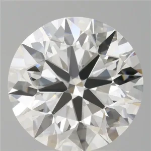 3.07 Carat Round F VVS2 Lab Diamond