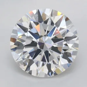 3.07 Carat Round F VVS2 Lab Diamond