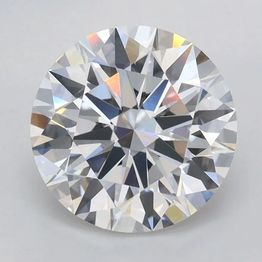 3.07 Carat Round F VVS2 Lab Diamond 1 3.07 Carat Round F VVS2 Lab Diamond