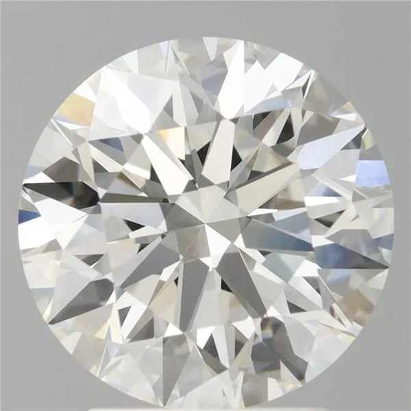 3.08 Carat Round F VVS2 Lab Diamond 1 3.08 Carat Round F VVS2 Lab Diamond