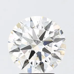 3.08 Carat Round F VVS2 Lab Diamond