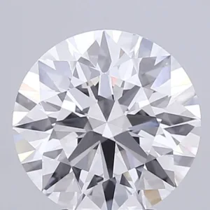 3.08 Carat Round F VVS2 Lab Diamond