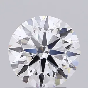 3.08 Carat Round F VVS2 Lab Diamond