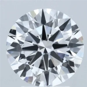 3.09 Carat Round D VVS2 Lab Diamond
